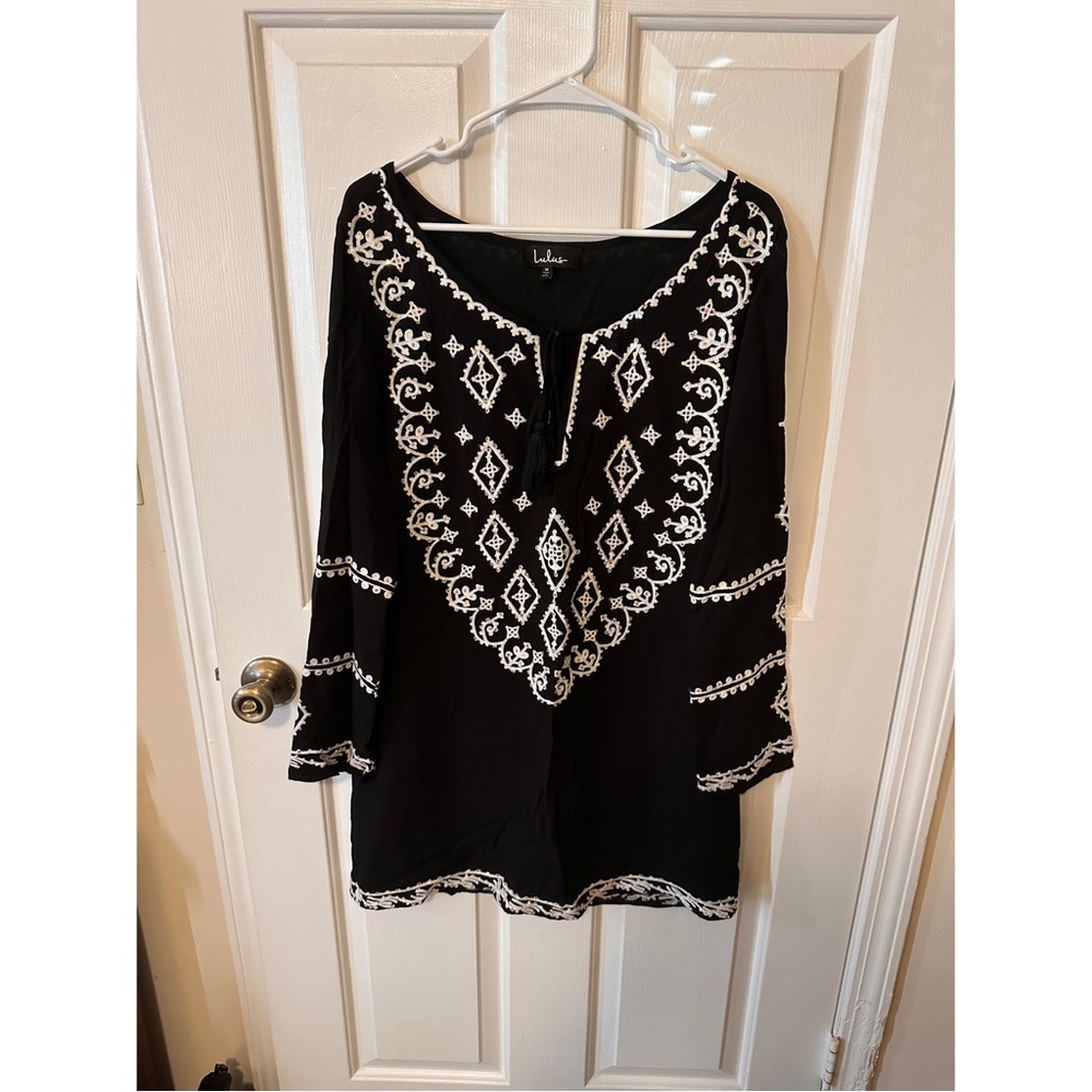 Lulus Black Shift Dress